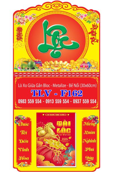 Bìa Lò Xo Giữa Mini Lộc Xanh