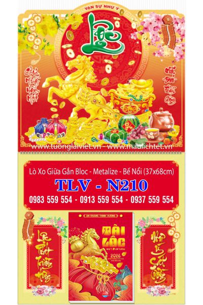Lịch Bloc Lò Xo Giữa Phúc Lộc